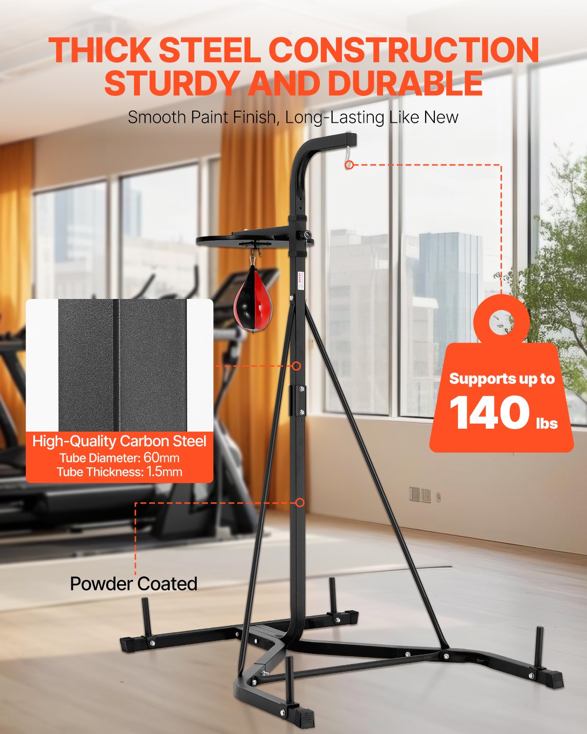 2 In 1 Punching Bag Stand