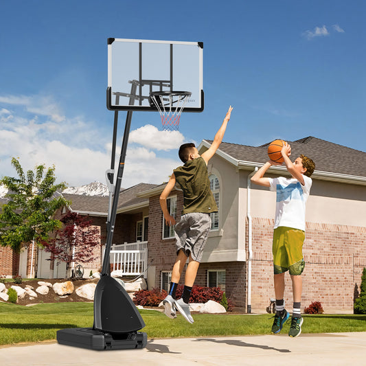Freestanding Basketball System with 44" Shatterproof Backboard