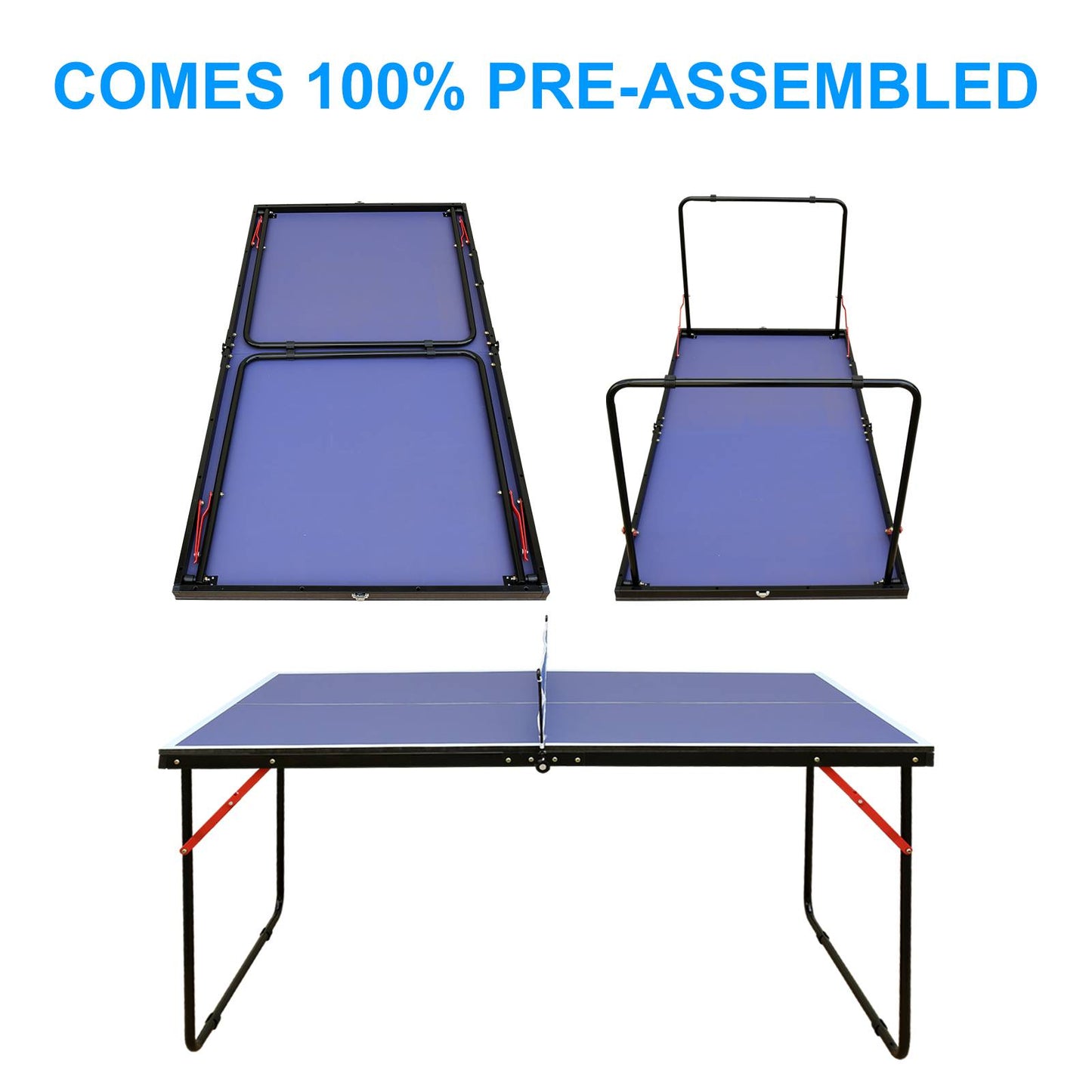 Portable Ping Pong Table Set
