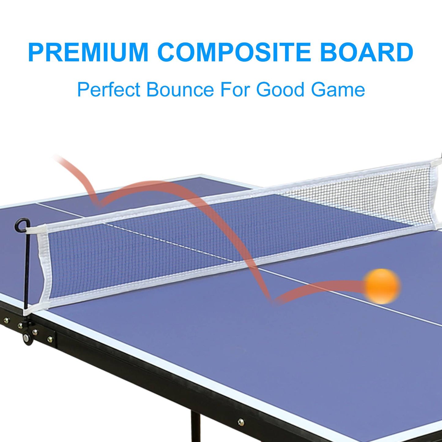 Portable Ping Pong Table Set
