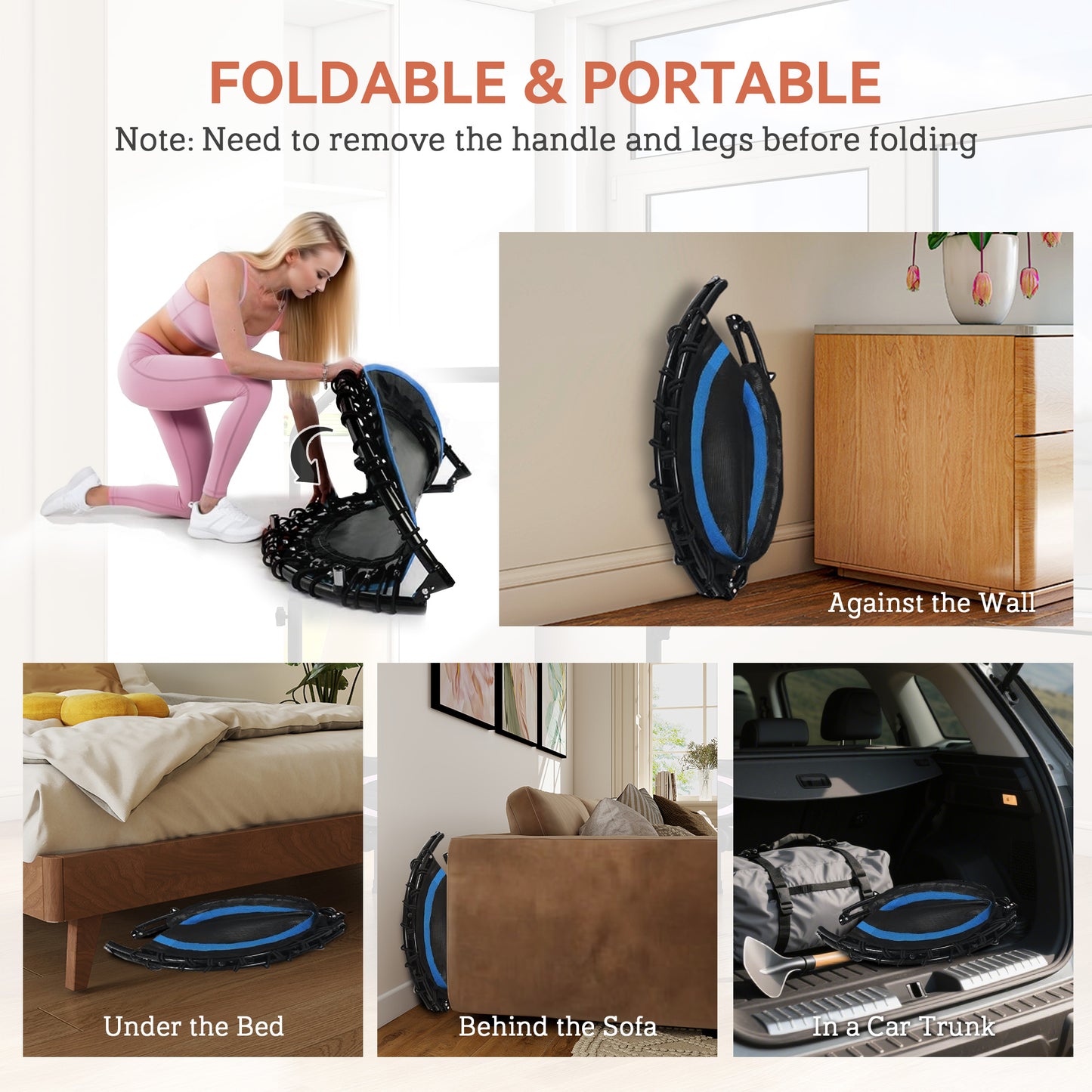 Rebounder Trampoline for Adults