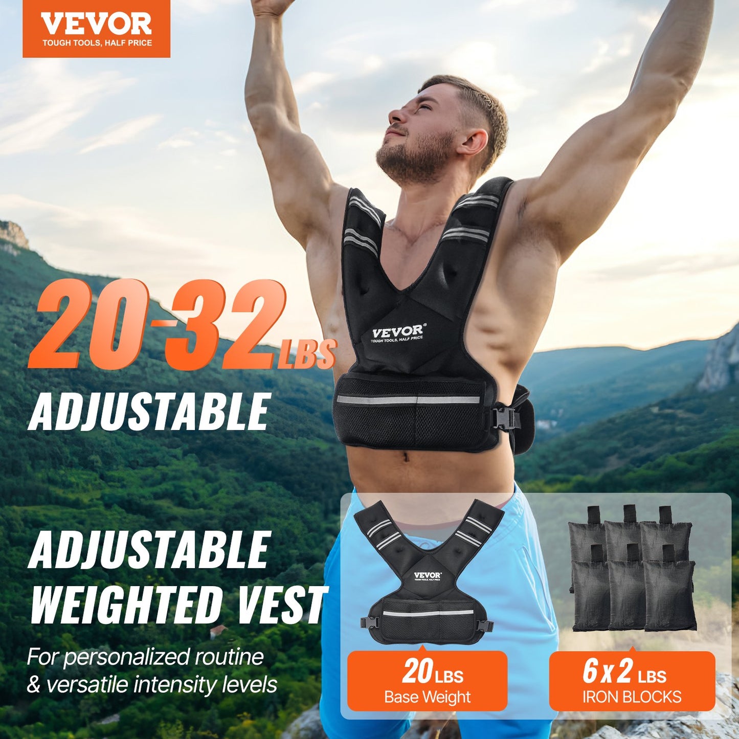 Adjustable Weighted Vest
