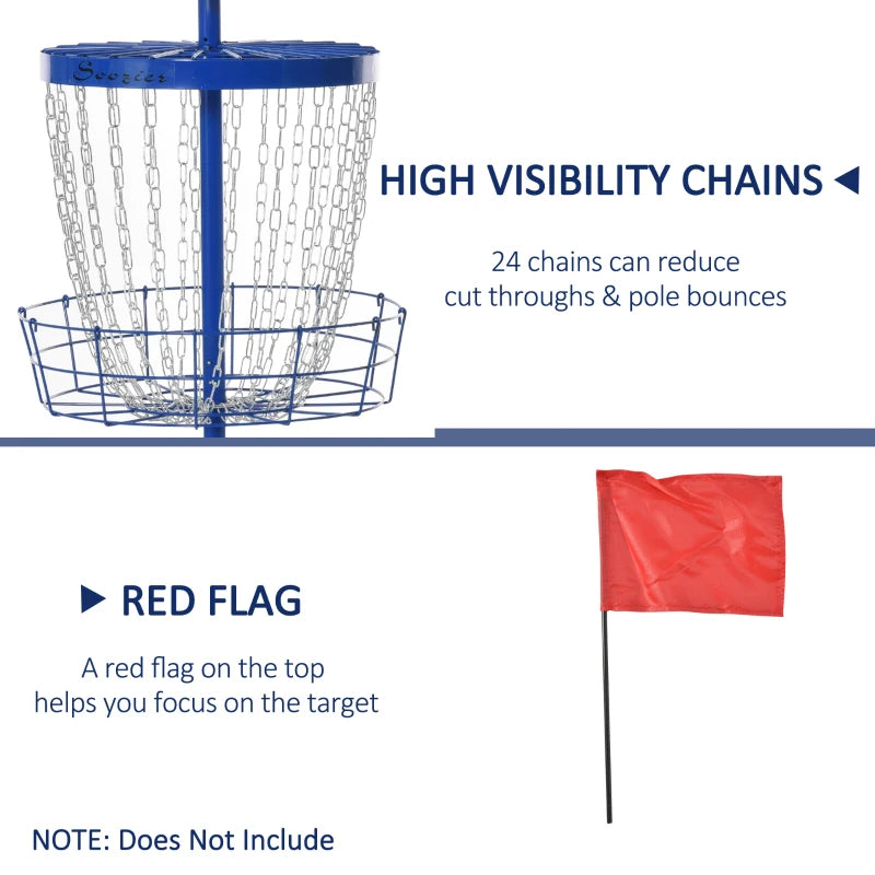 Portable Disc Golf Basket