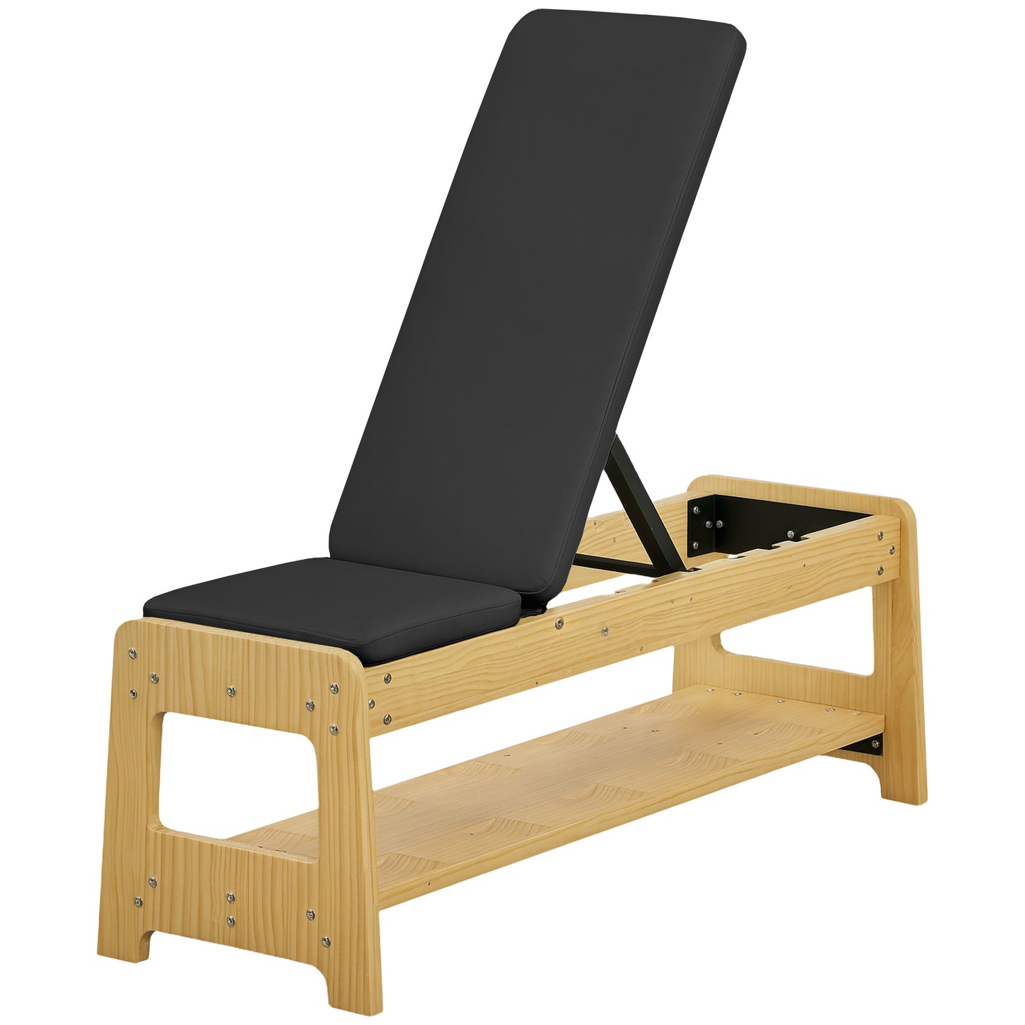 Weight Bench with Dumbbell Rack