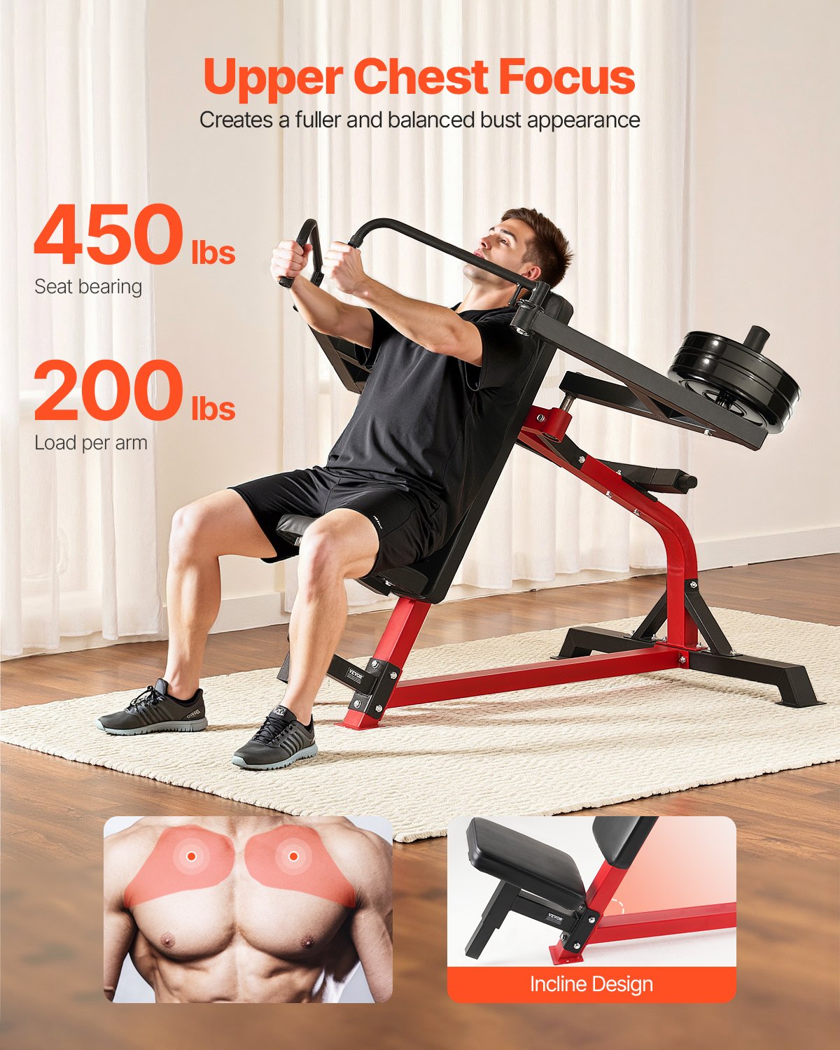 Incline Chest Fly And Rear Delt Fly Machine