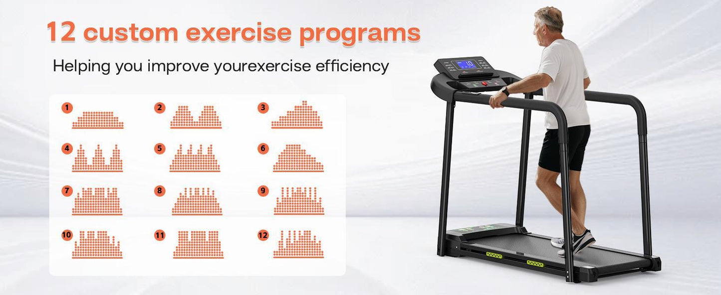 Rehabilitation Composite Shock-absorbing Treadmill
