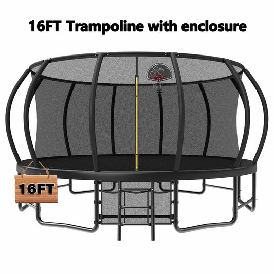 16FT Outdoor Trampoline For Kids And Adults