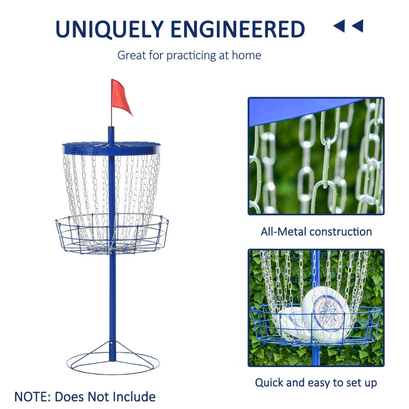 Portable Disc Golf Basket