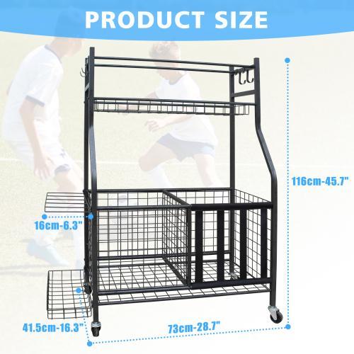 Sports Equipment Storage Rack