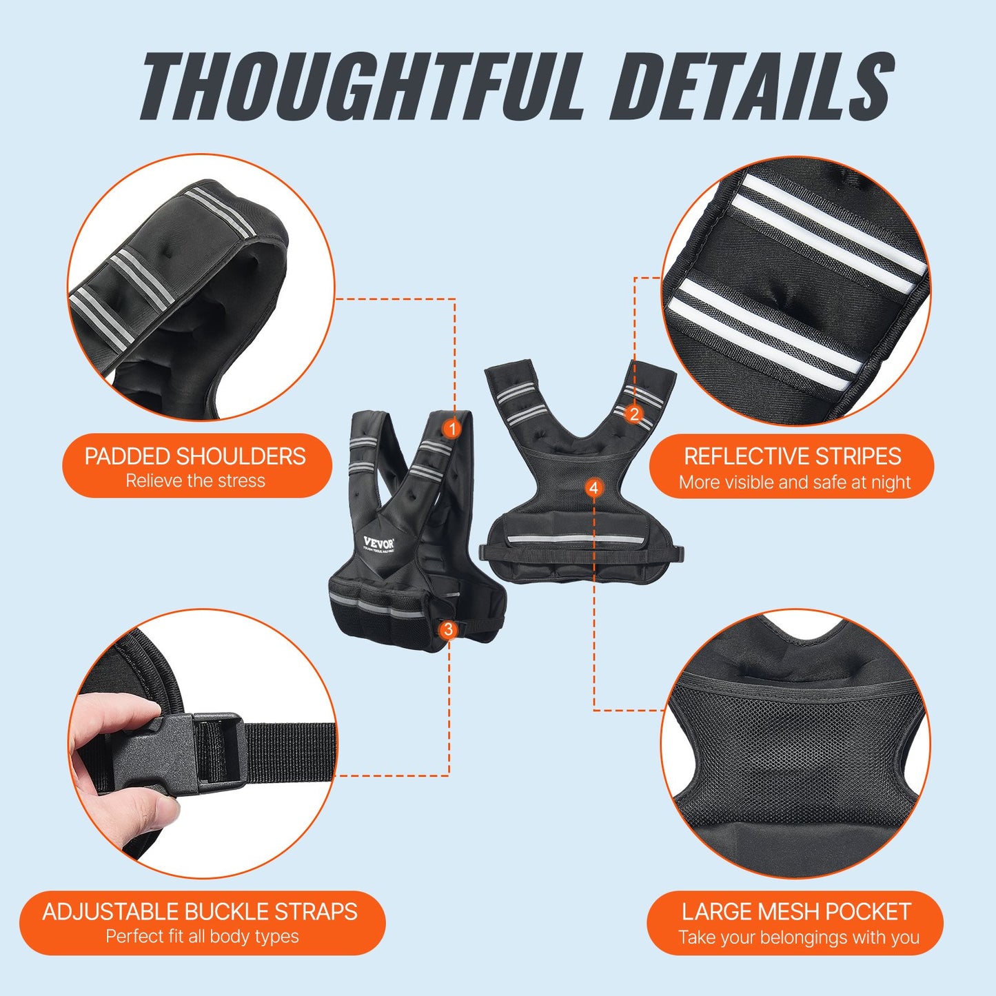 Adjustable Weighted Vest