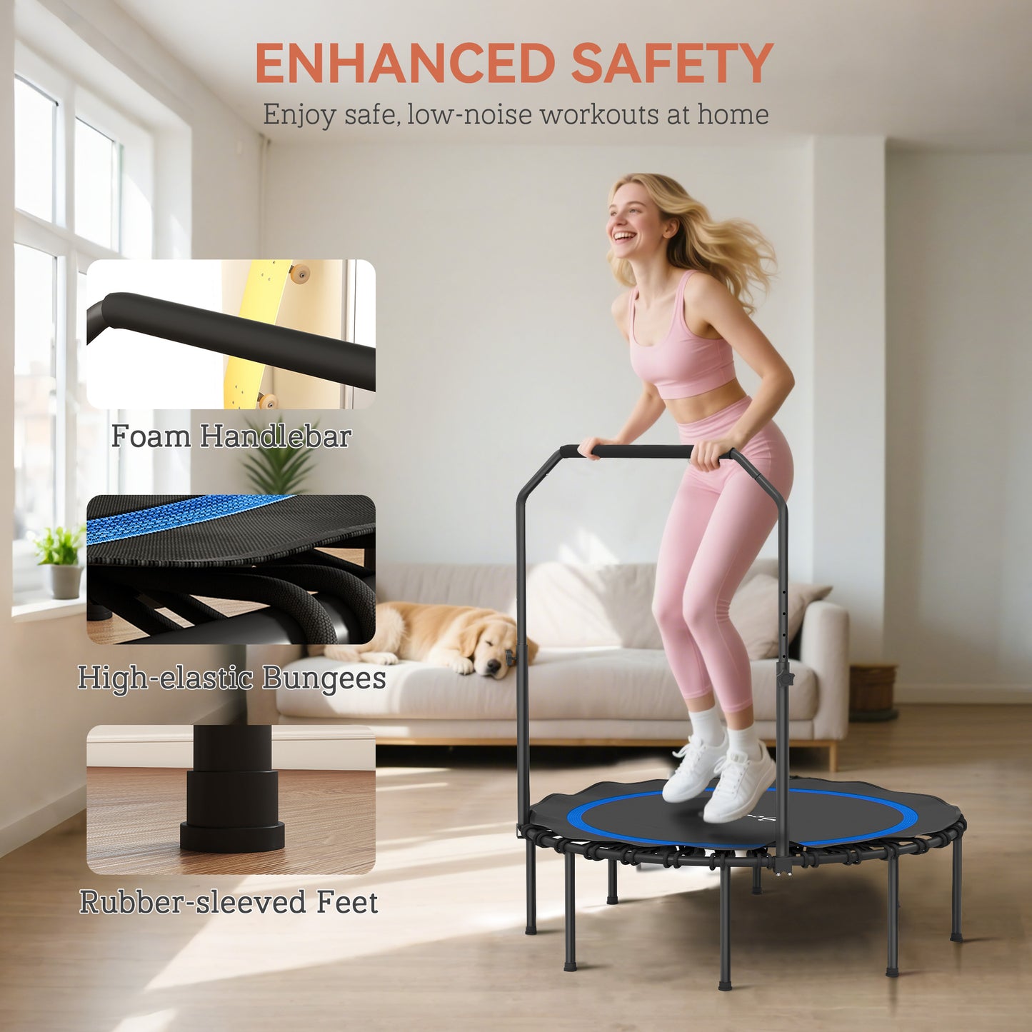 Rebounder Trampoline for Adults