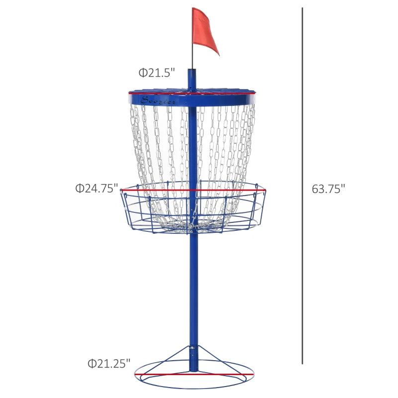 Portable Disc Golf Basket